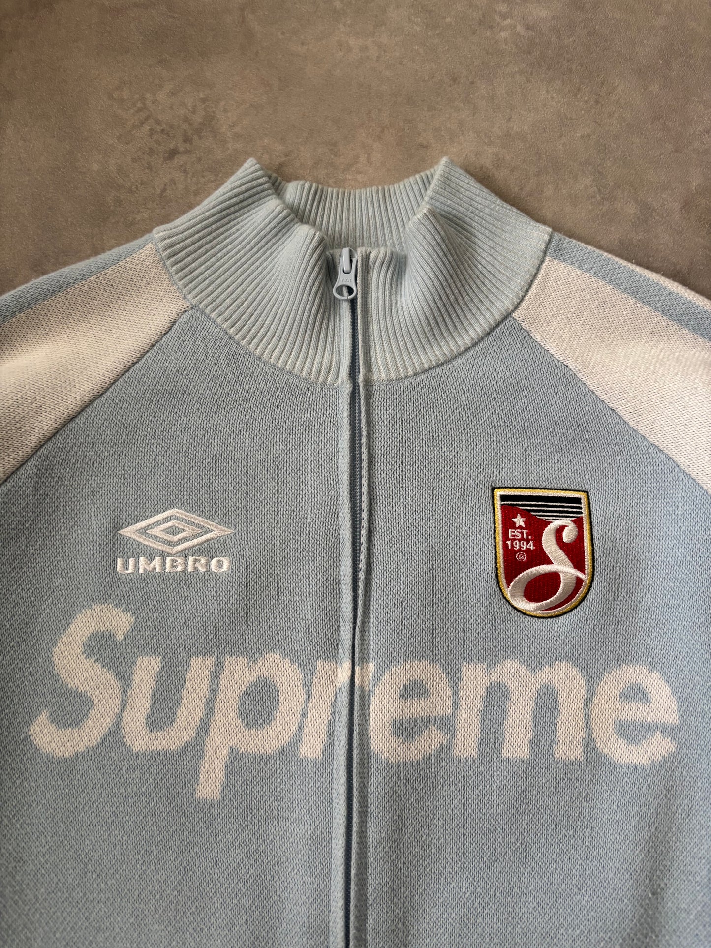 Supreme x Umbro Zip Up Sweater (Str. M)