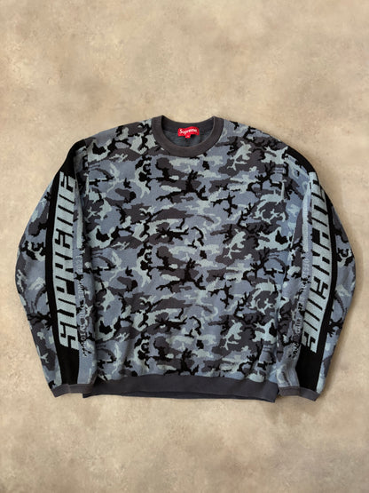 Supreme Sleeve Stripe Sweater (Str. M)