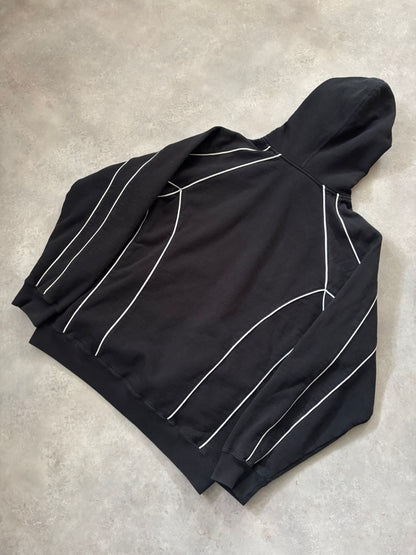 Supreme Track Paneled Zip Up Hoodie (Str. M)