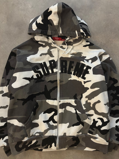 Supreme Arc Thermal Lined Zip Up Hoodie (Str. M)