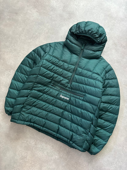 Supreme Micro Down Half Zip Hooded Pullover (Str. M)
