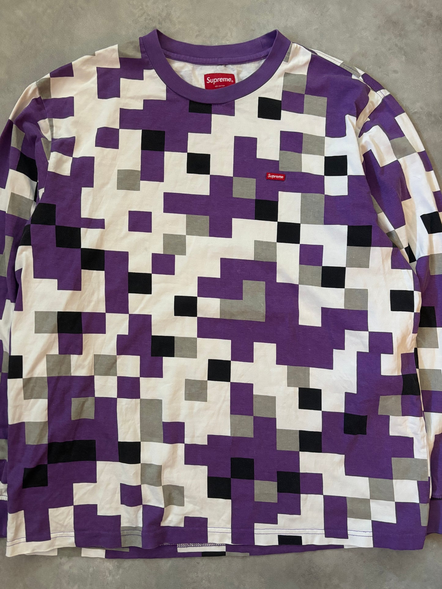 Supreme Small Box L/S Tee (Str. M)