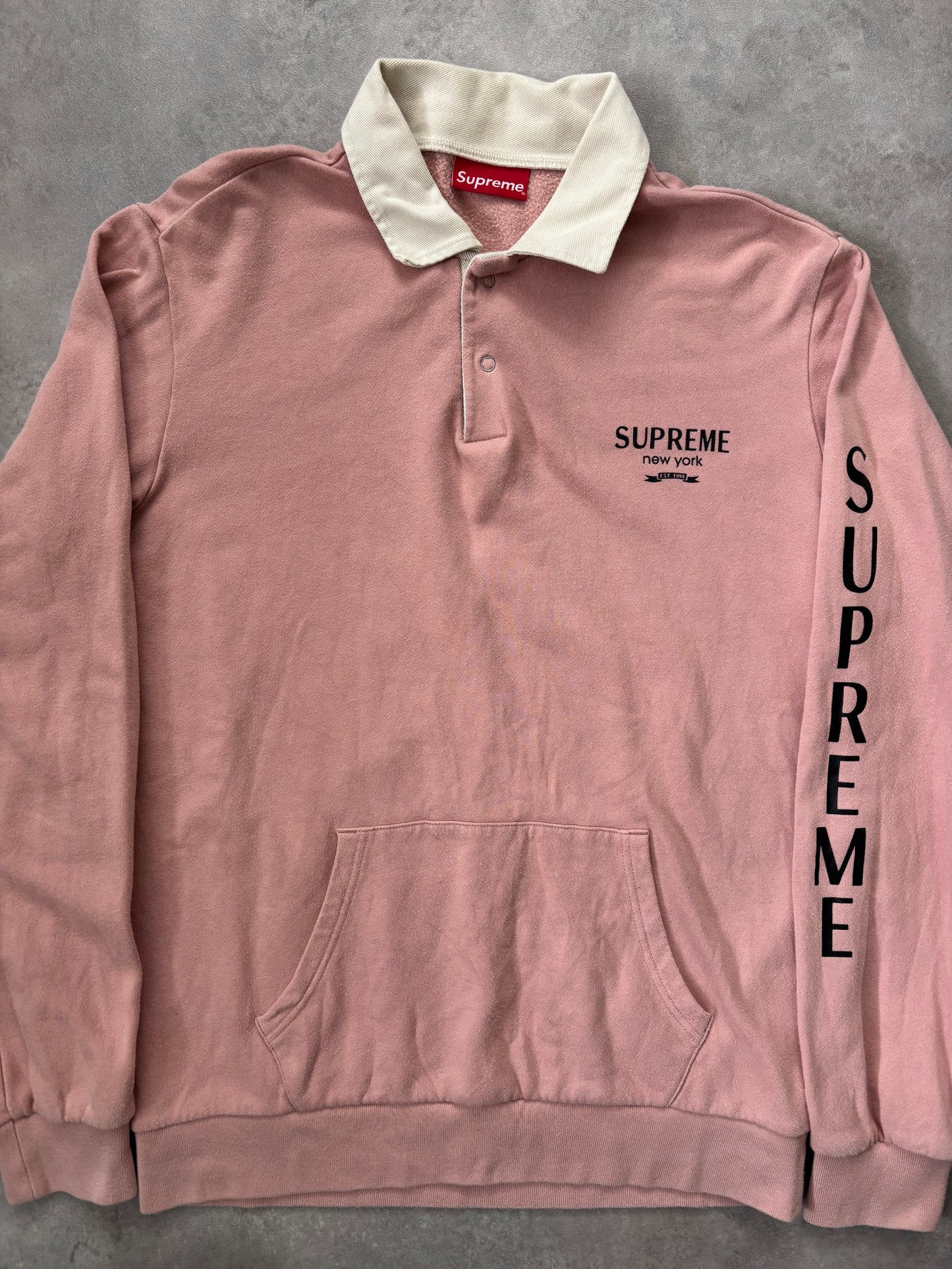 Supreme Longsleeve Rugby Polo (Str. M)