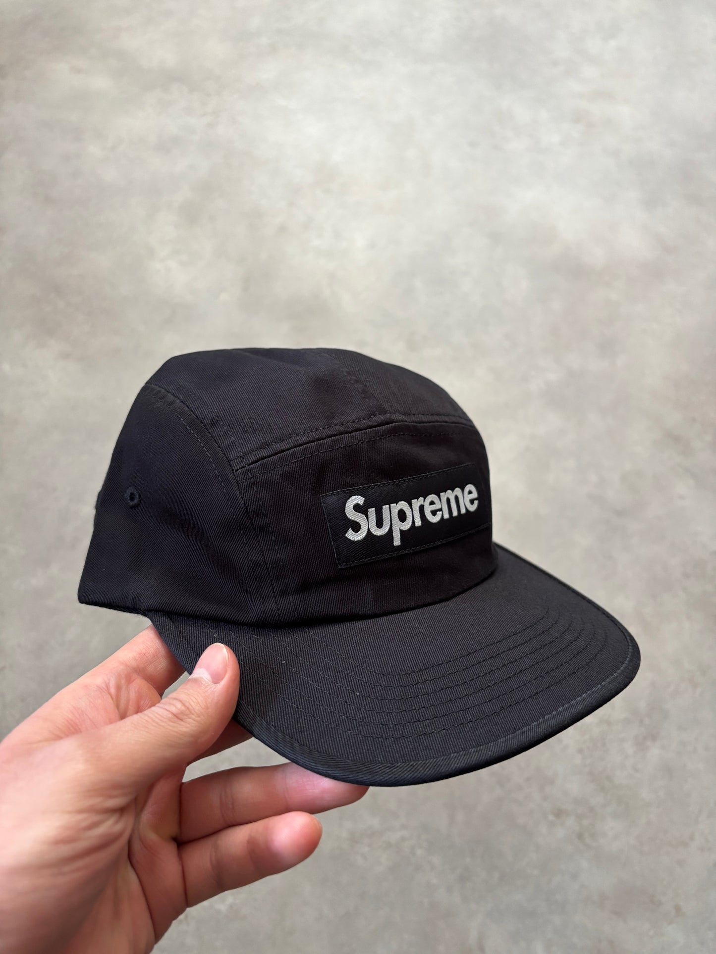 Supreme Washed Chino Twill Camp Cap