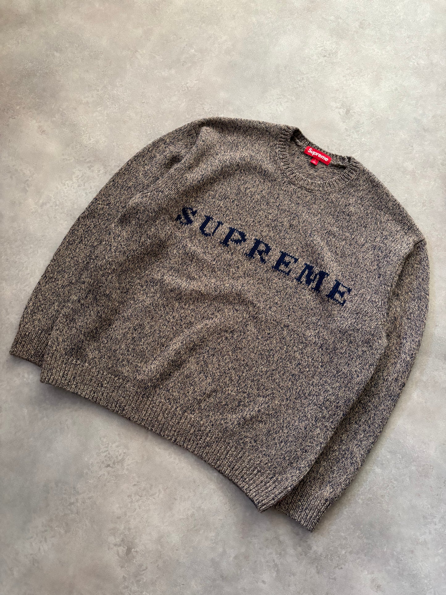 Supreme Contrast Logo Sweater (Str. L)