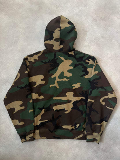 Supreme S Logo Zip Up Hooded Sweatshirt  (Str. M)
