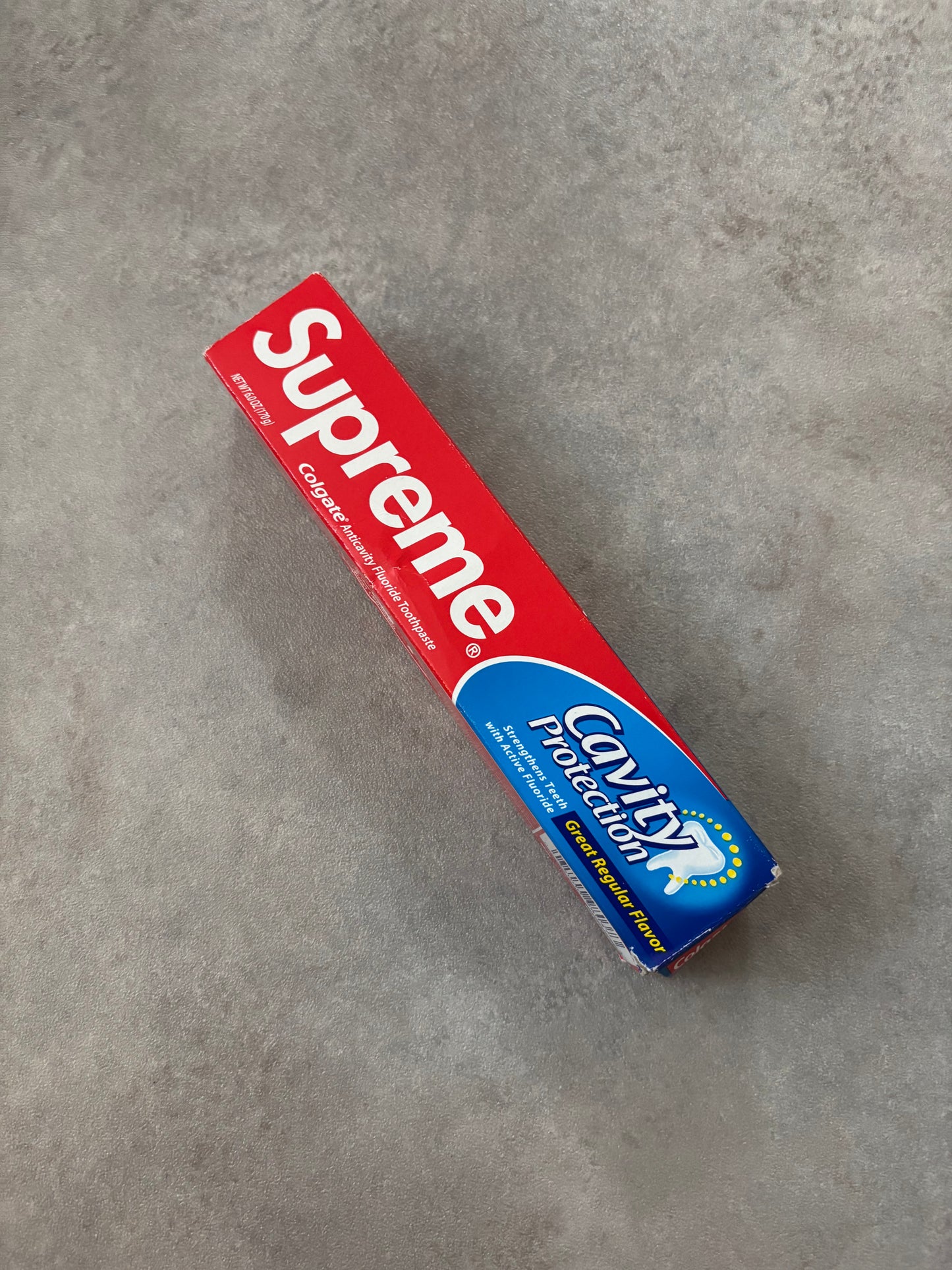 Supreme x Colgate Toothpaste