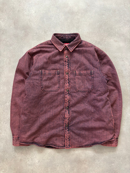 Supreme Shearling Lined Denim Work Shirt (Str. M)