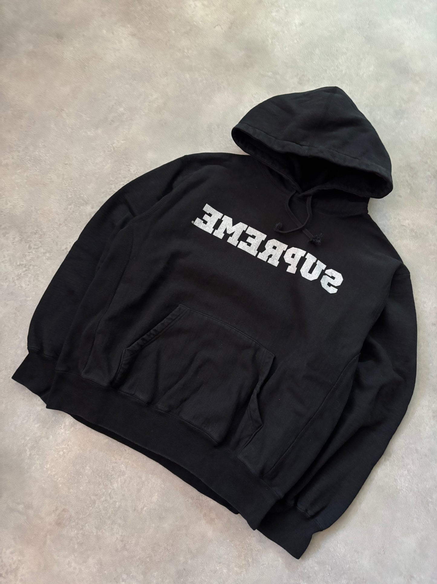 Supreme Reverse Hooded Sweatshirt (Str. S)