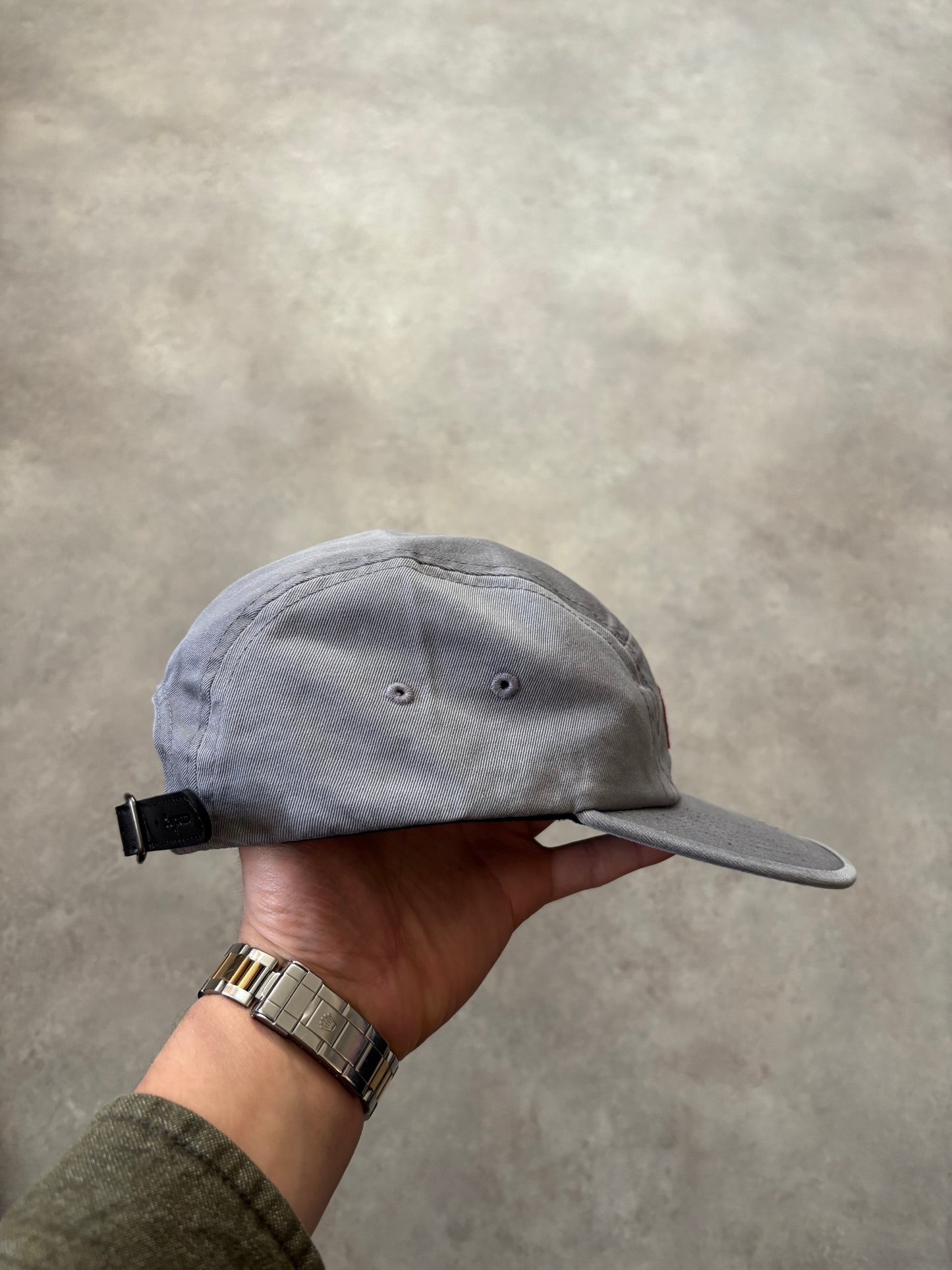 Supreme Washed Chino Twill Camp Cap