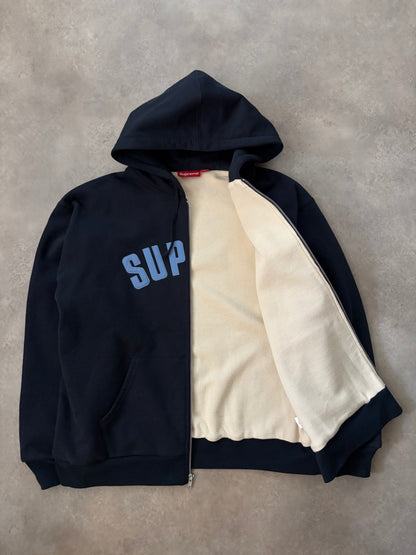Supreme Arc Thermal Lined Zip Up Hoodie (Str. L)