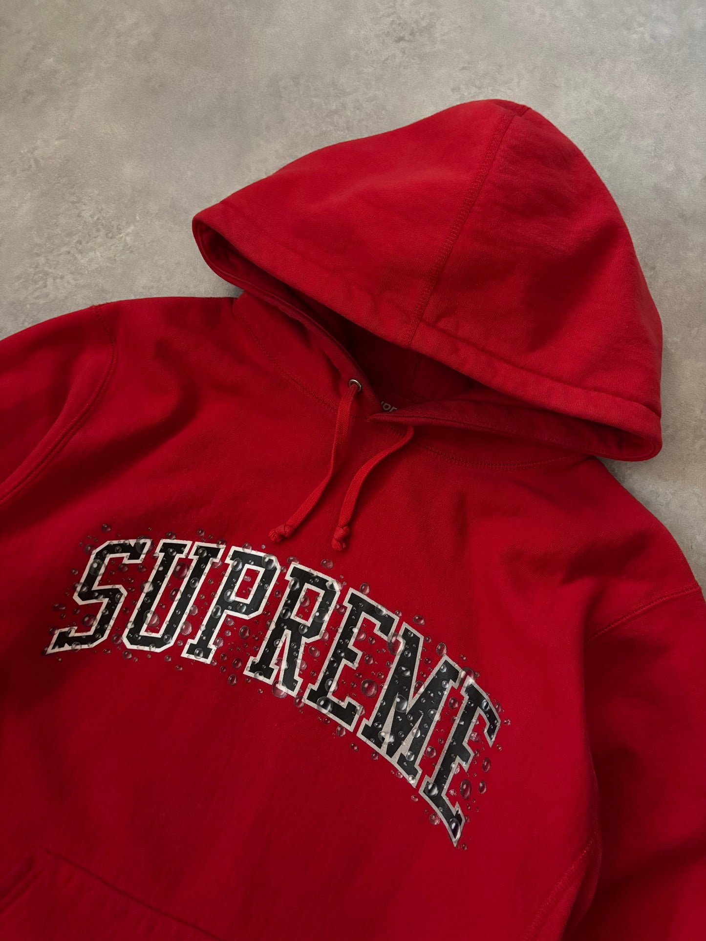 Supreme Water Arc Hooded Sweatshirt (Str. L)
