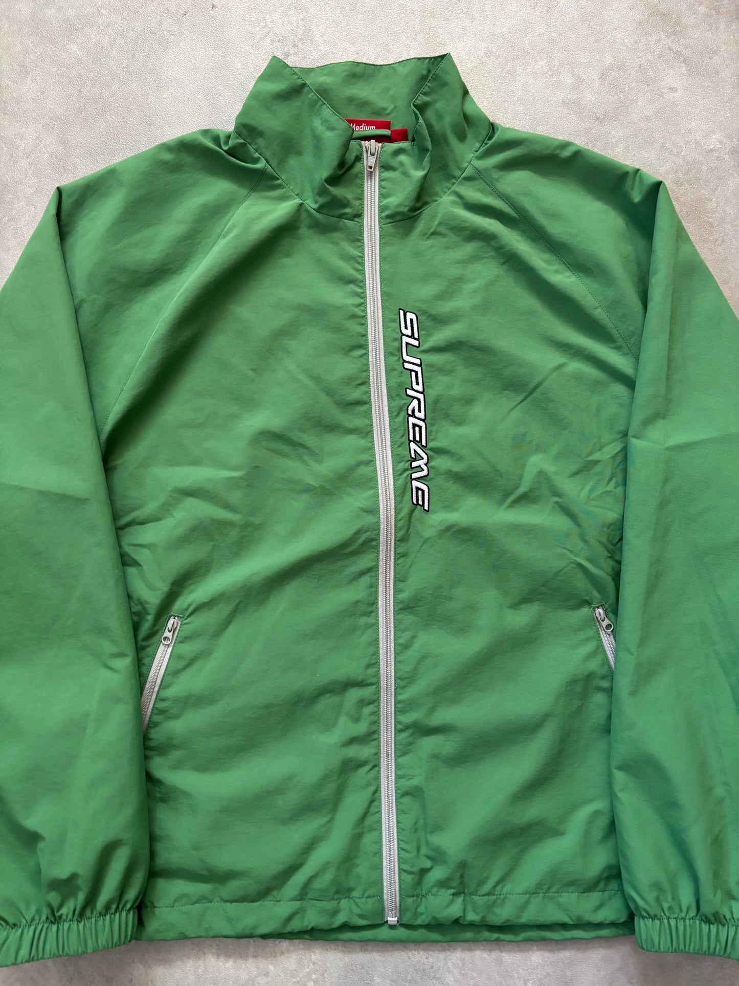 Supreme Contrast Zip Track Jacket (Str. M)
