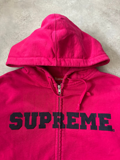 Supreme Collegiate Applique Zip Up Hoodie (Str. M)