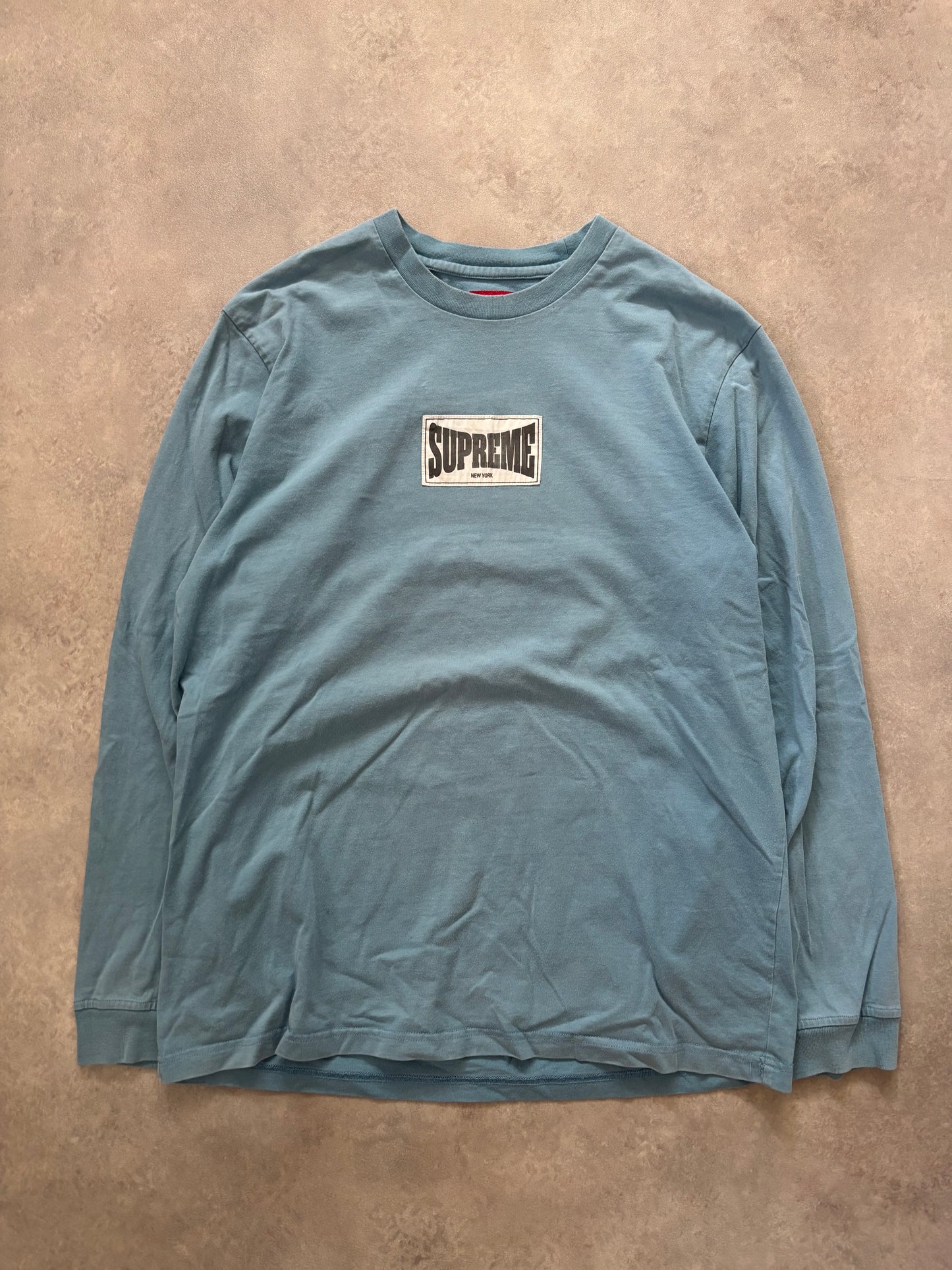 Supreme Woven Label L/S Top (Str. M)