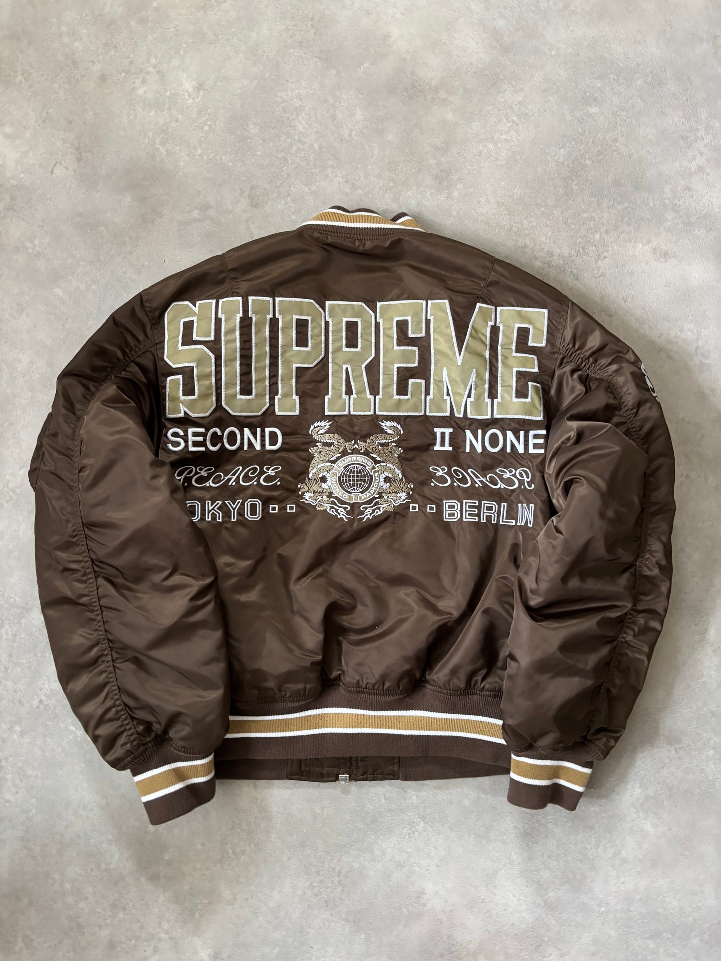 Supreme Second To None MA-1 Jacket (Str. S)