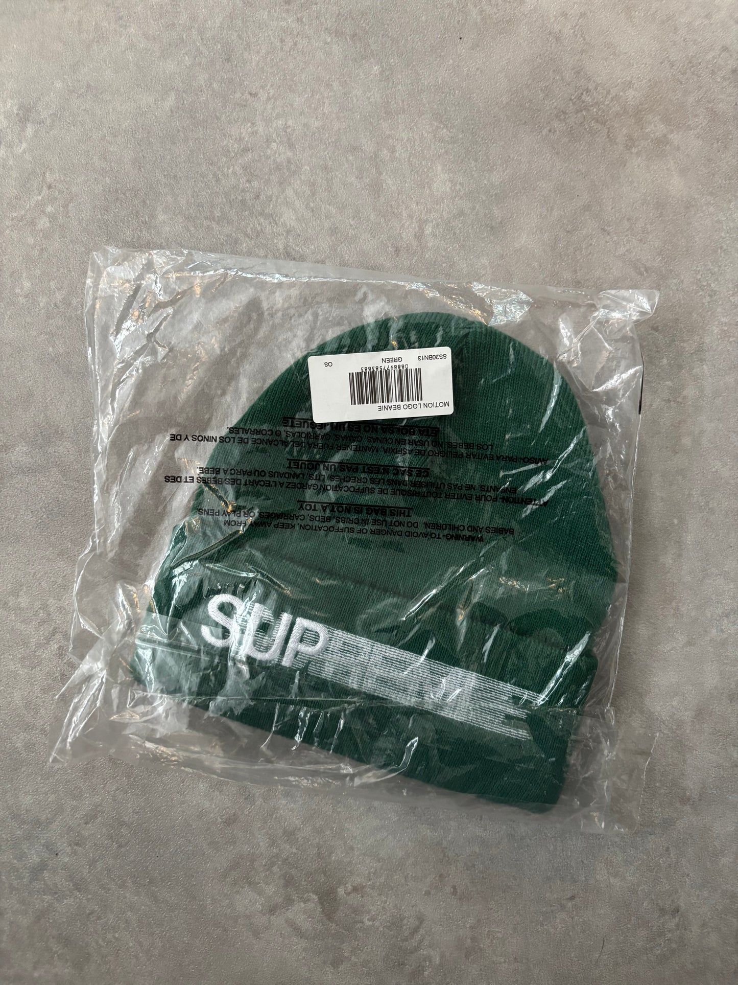 Supreme Motion Logo Beanie