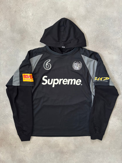 Supreme Hooded Soccer Jersey (Str. M)