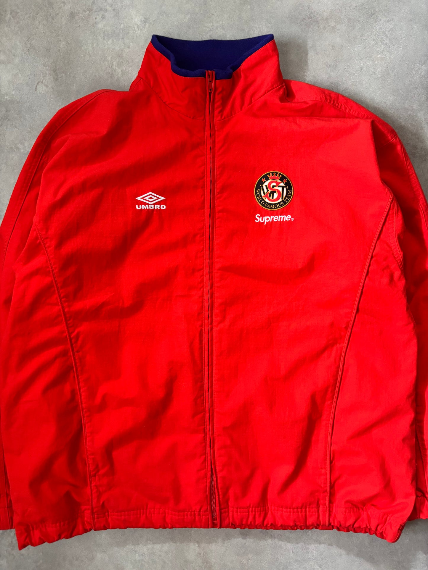 Supreme Umbro Cotton Ripstop Track Jacket (Str. M)