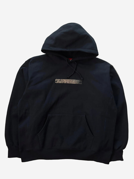 Supreme Swarovski Motion Logo Hoodie (Str. L)