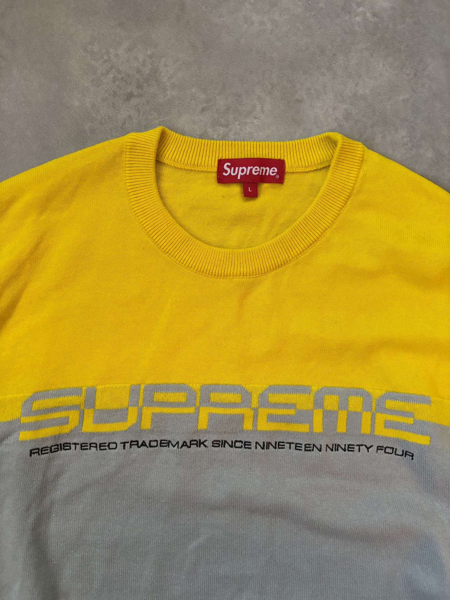 Supreme Split Logo Pullover (Str. L)