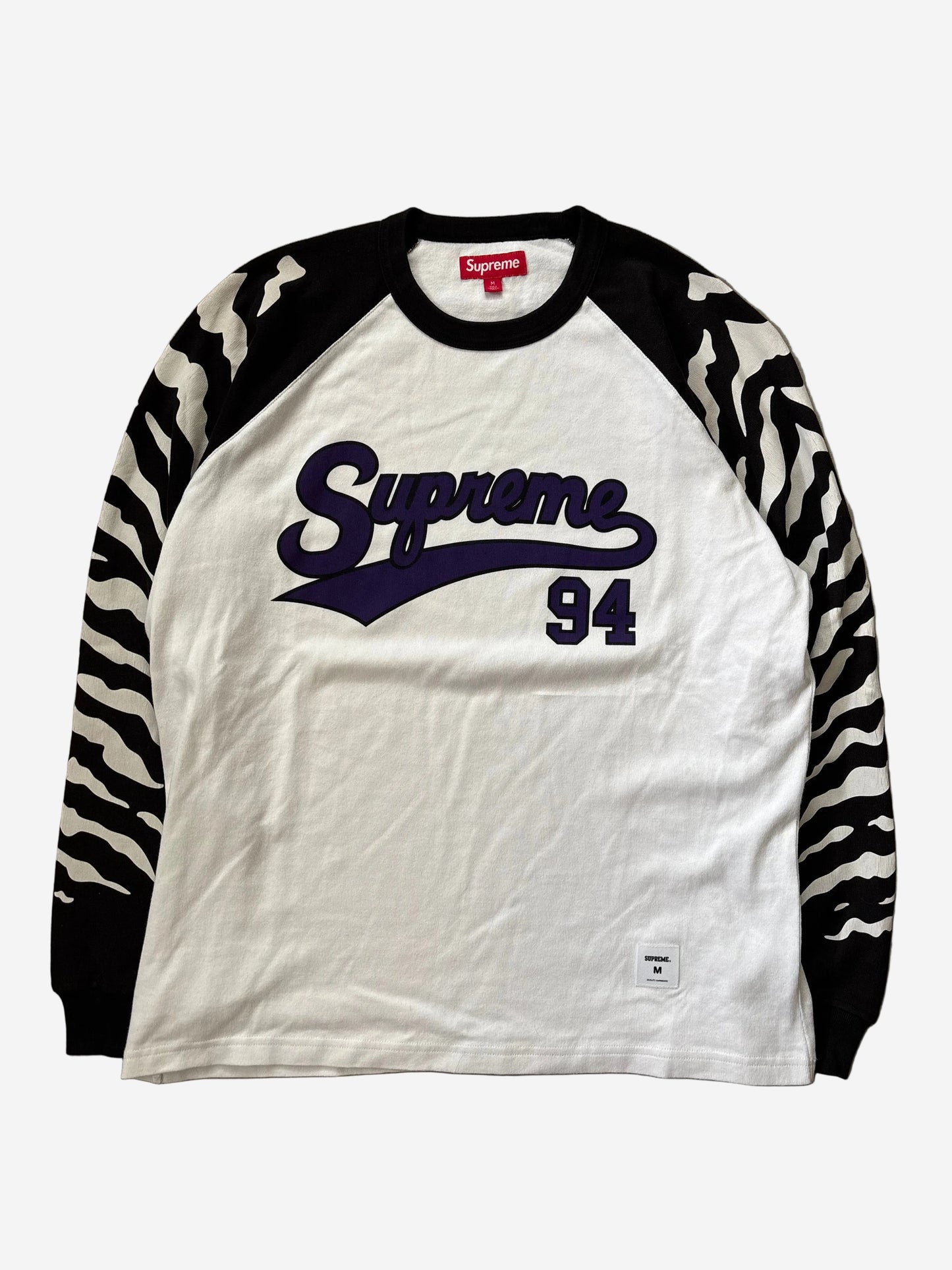 Supreme Tiger Raglan L/S Top (Str. M)