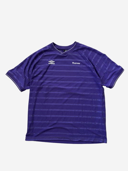 Supreme Umbro Stripe Soccer Jersey (Str. M)