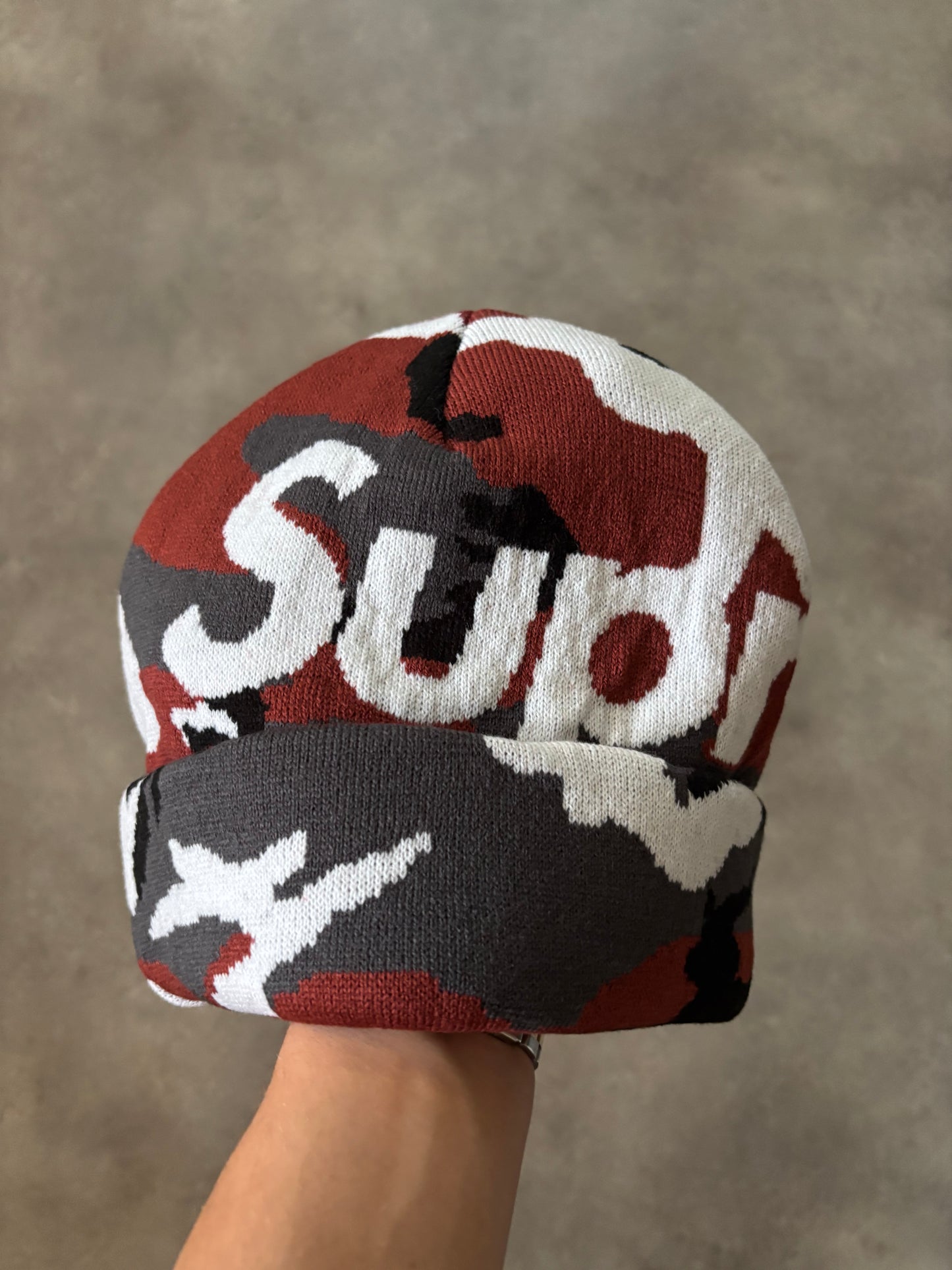 Supreme Big Logo Beanie