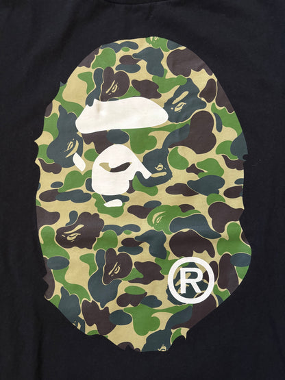 A Bathing Ape Green Camo Ape Head (Str. M)