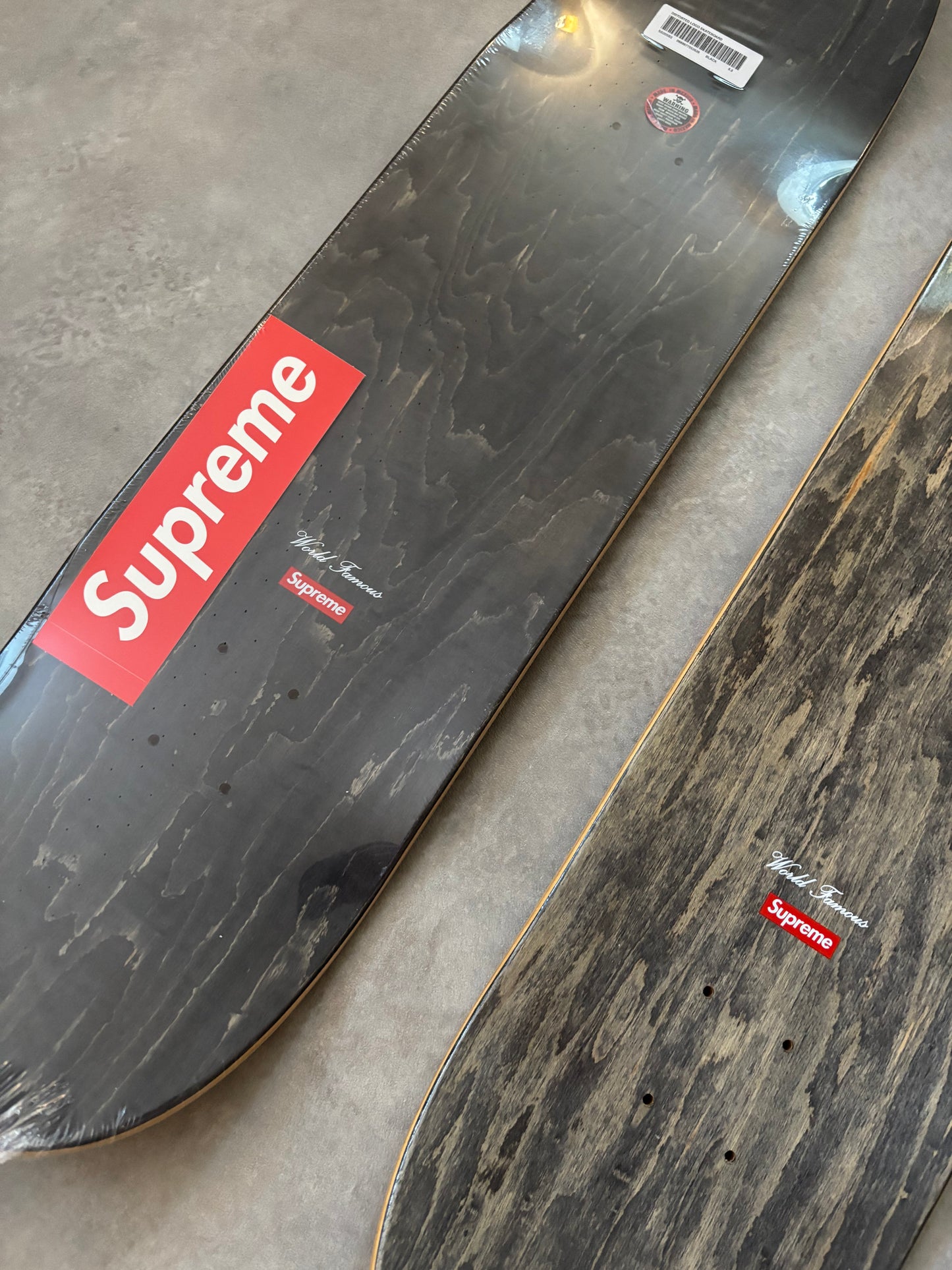 Supreme Distorted Logo Skateboard Deck