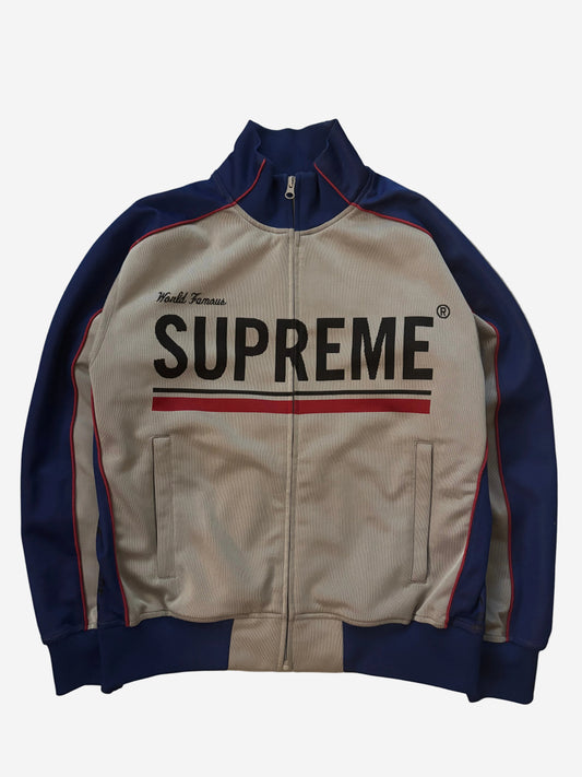 Supreme World Famous Jacquard Track Jacket (Str. M)