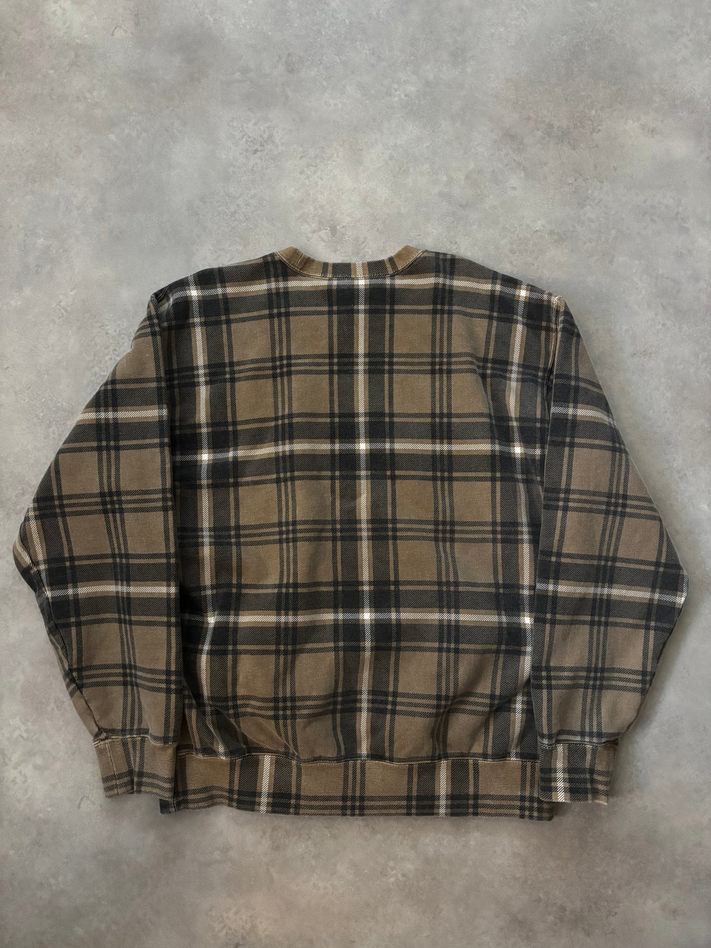 Supreme Plaid Crewneck (Str. M)