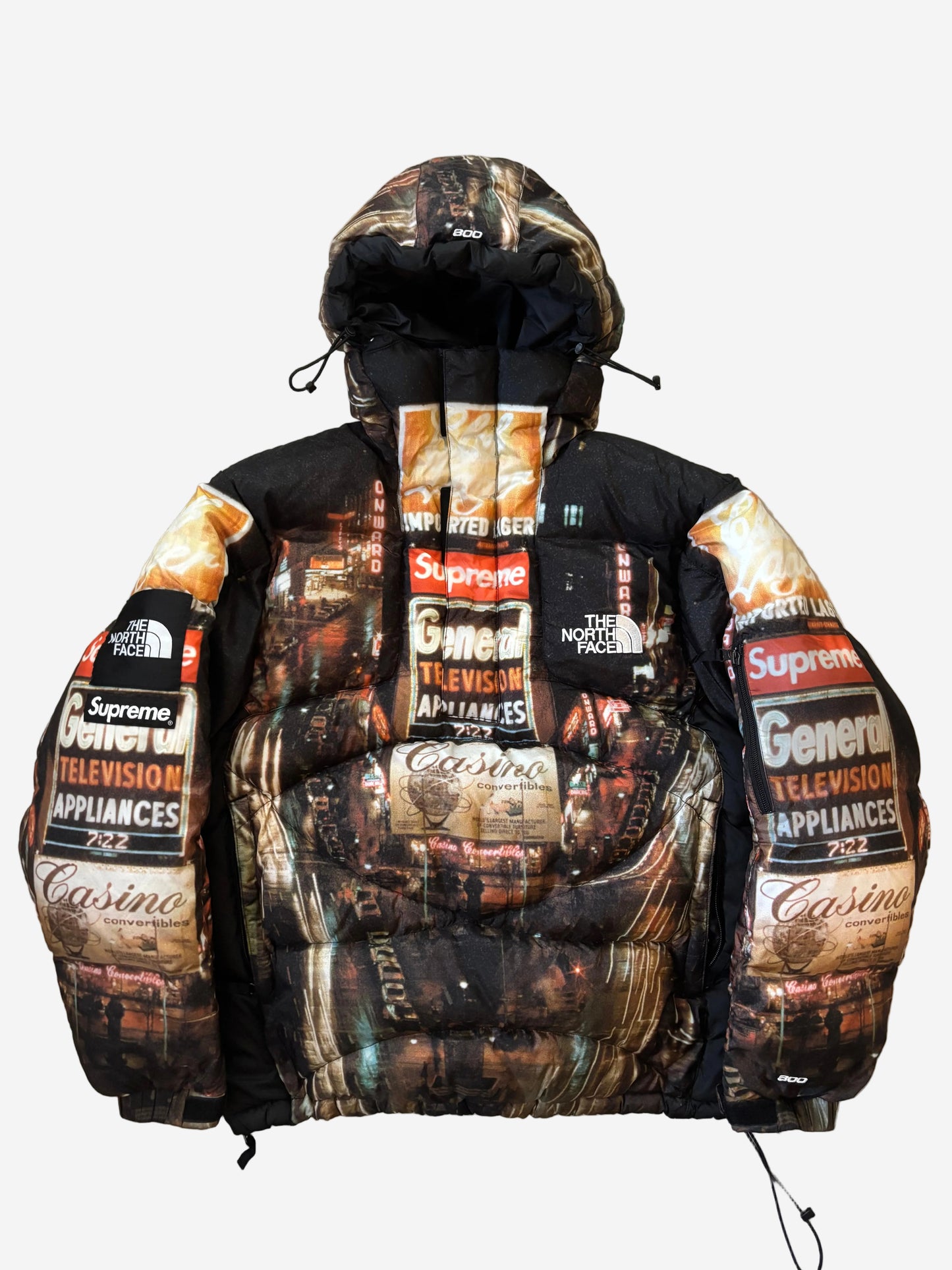 Supreme The North Face 800-Fill Half Zip Hooded Pullover (Str. M)