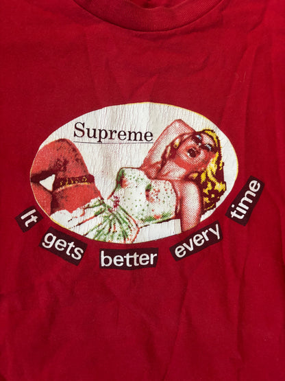 Supreme It Gets Better Every Time Tee (Str. L)