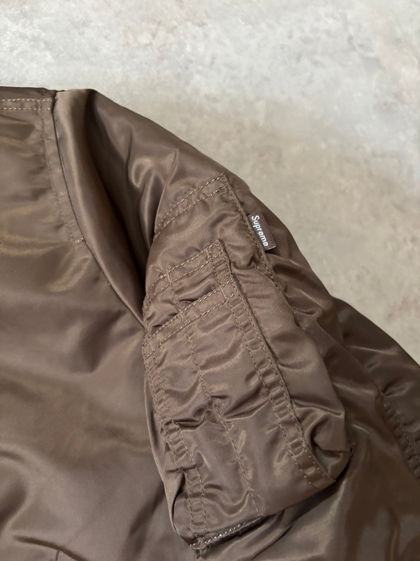 Supreme Second To None MA-1 Jacket (Str. S)