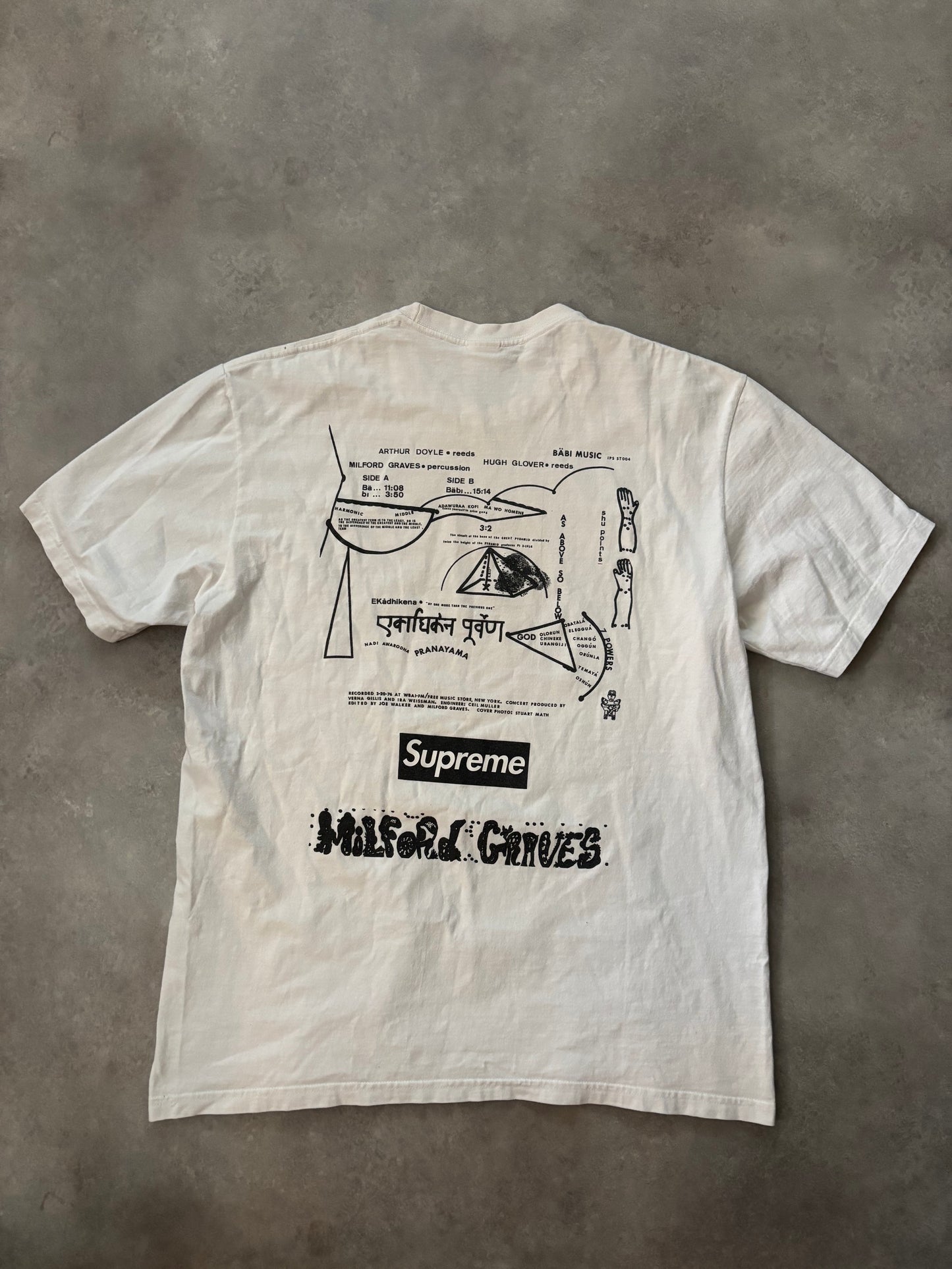 Supreme Milford Graves Tee (Str. L)