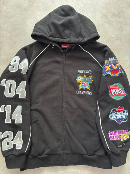 Supreme Playoffs Zip Up Hooded Sweatshirt (Str. S)
