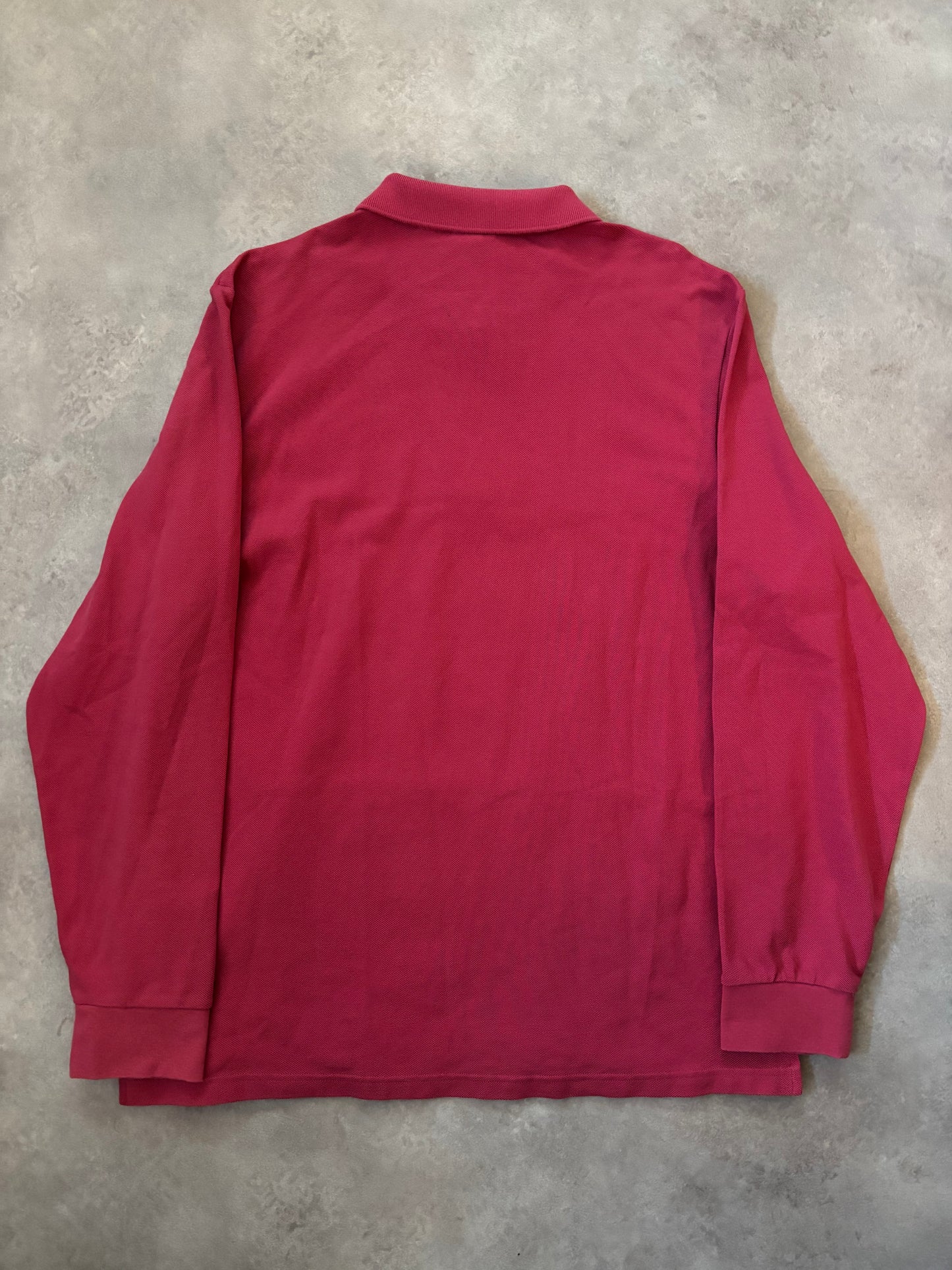 Supreme LACOSTE Pique Zip L/S Polo (Str. L)