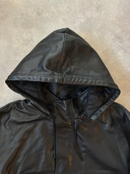 Supreme x Nike Leather Anorak (Str. S)
