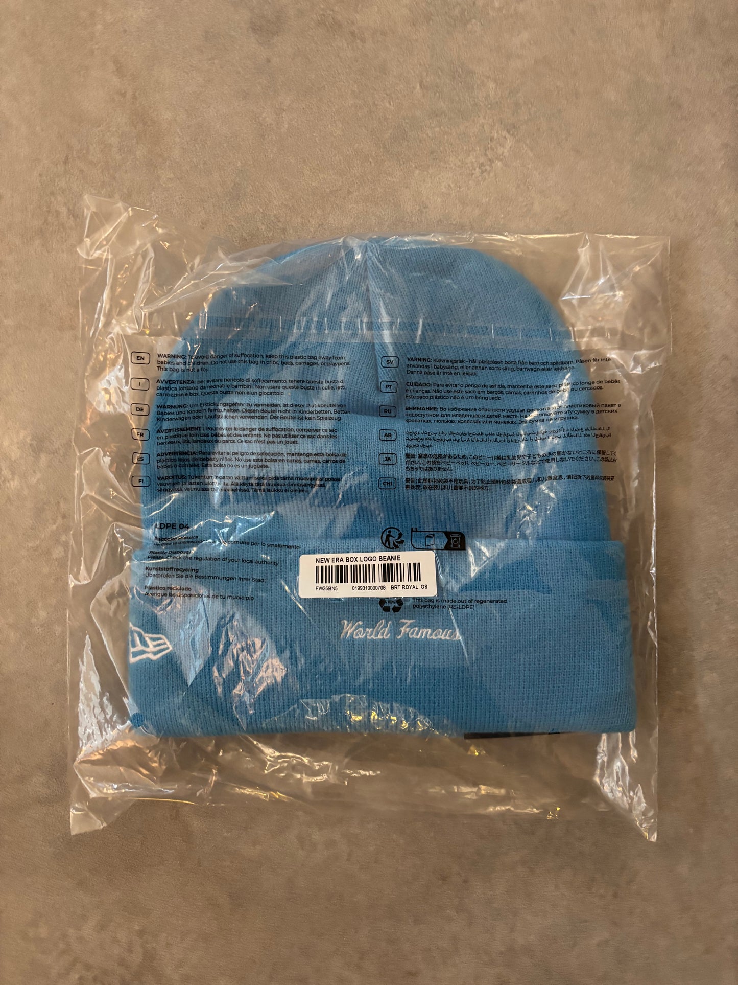 Supreme New Era Box Logo Beanie