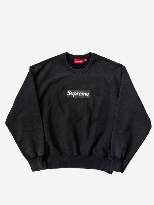 Supreme Washed Box Logo Crewneck (Str. S)