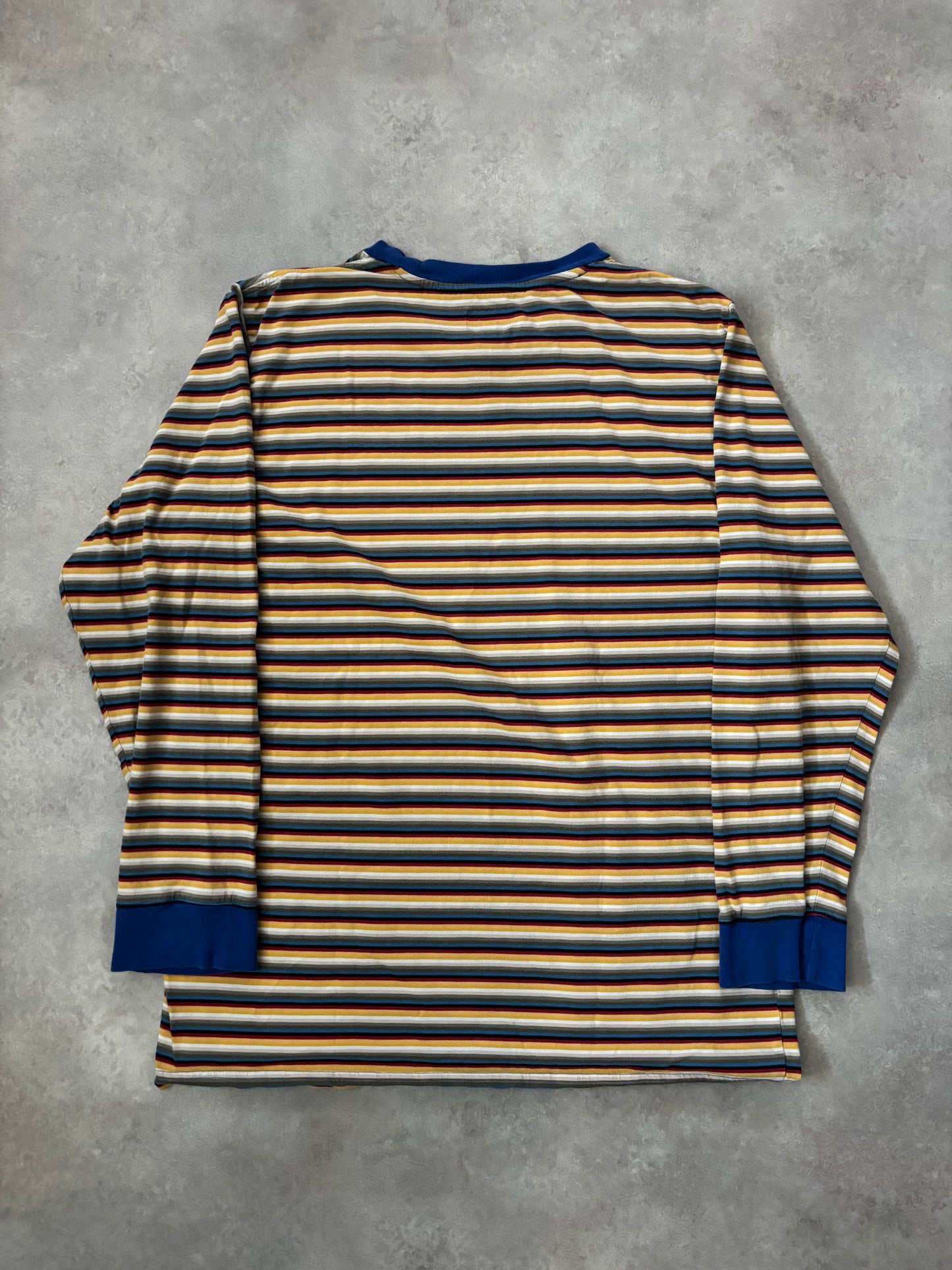 Supreme Multi Stripe Reflective Patch L/S Top (Str. XL)