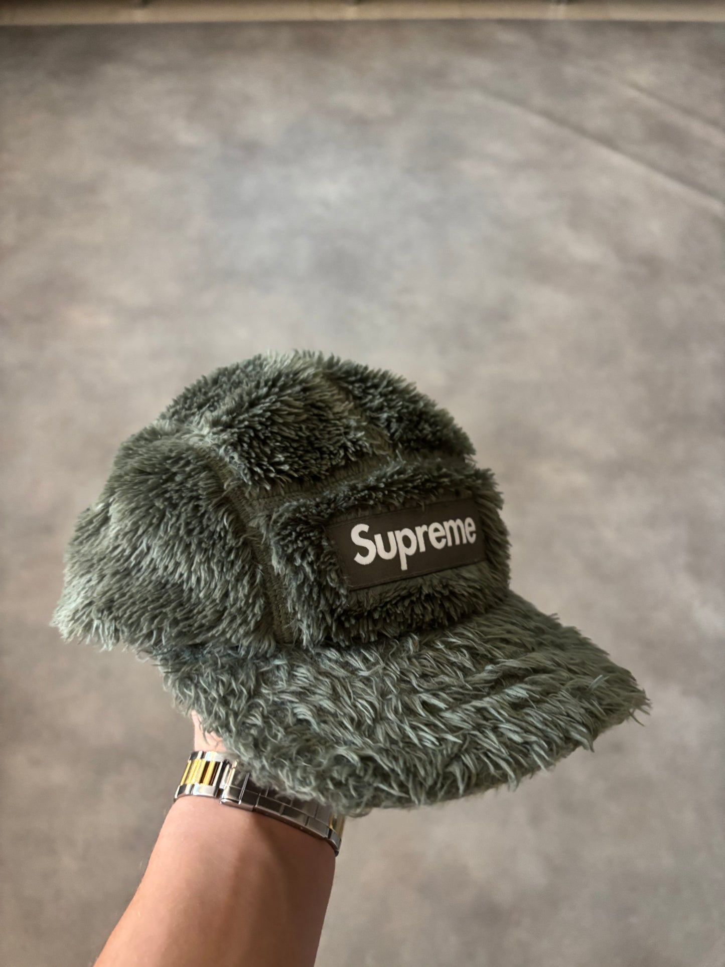 Supreme Fuzzy Camp Cap