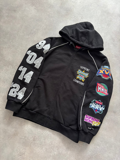 Supreme Playoffs Zip Up Hooded Sweatshirt (Str. S)