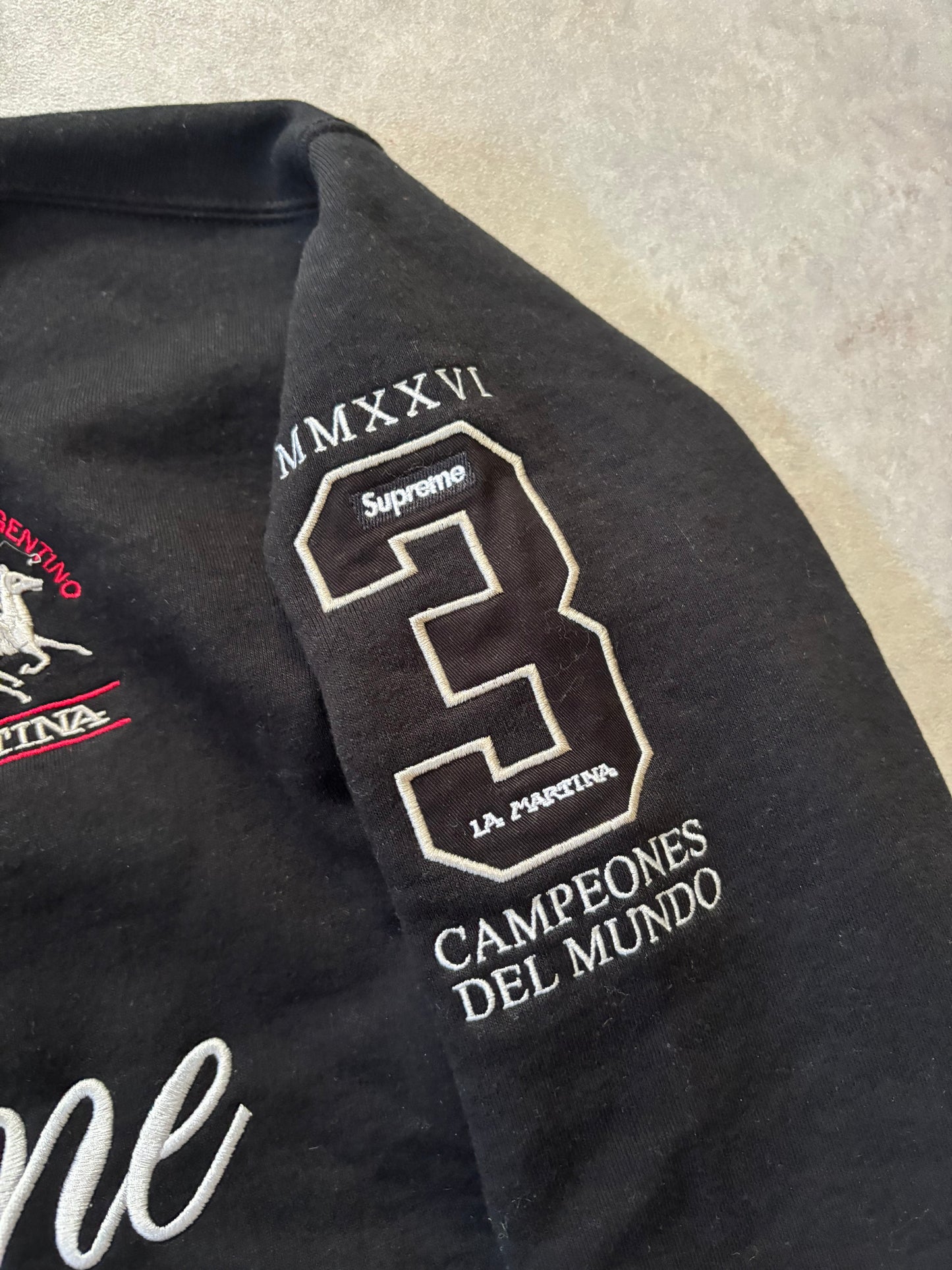 Supreme La Martina Zip Up Sweatshirt (Str. M)