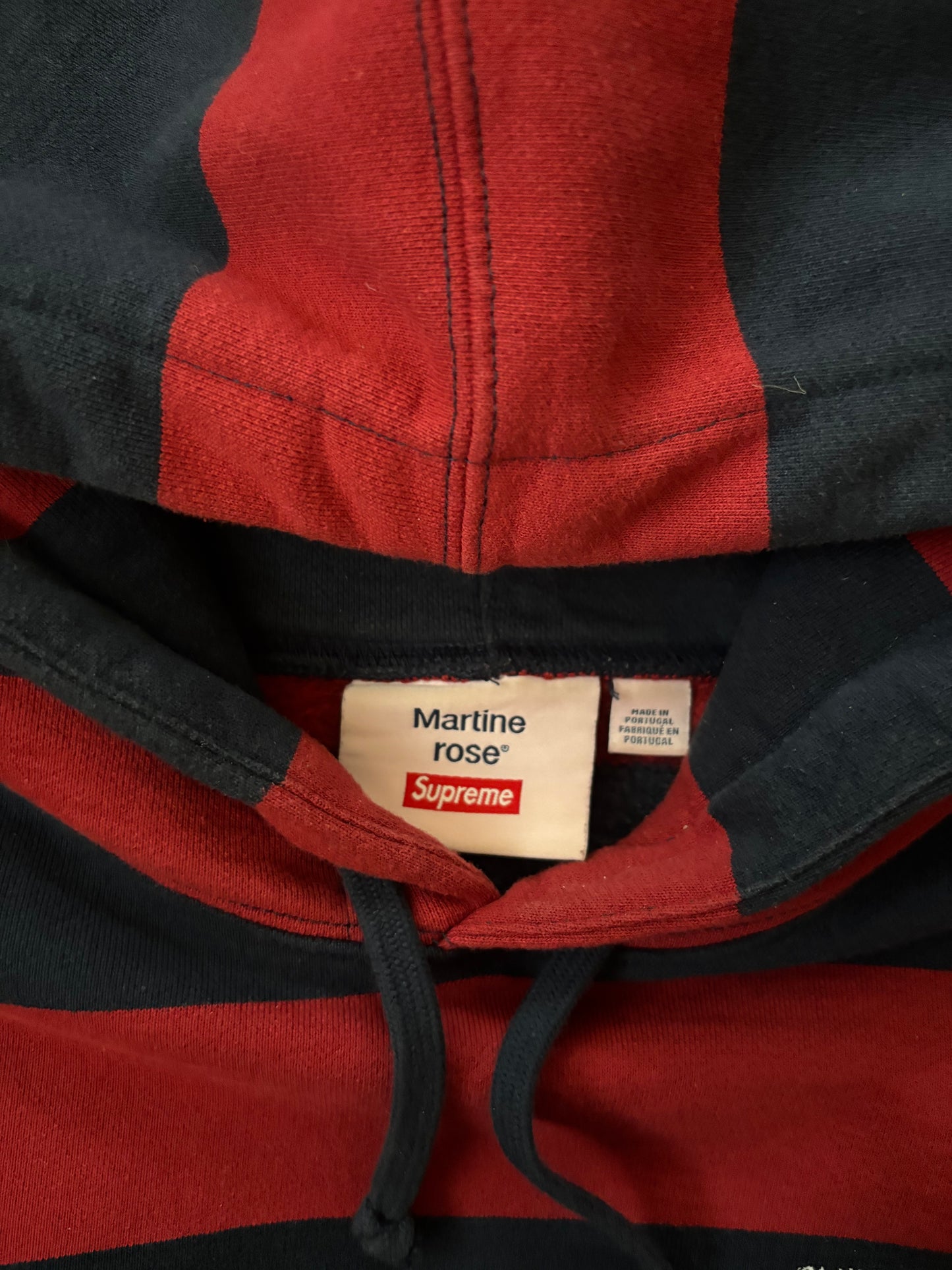 Supreme Martine Rose Hooded Sweatshirt (Str. M)