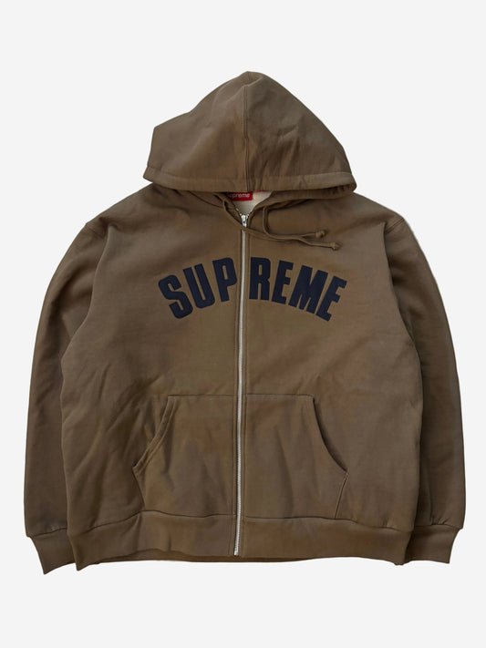 Supreme Arc Thermal Lined Zip Up Hoodie (Str. L)