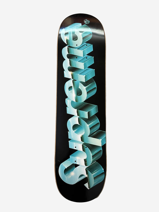 Supreme Chrome Logo Skateboard Deck