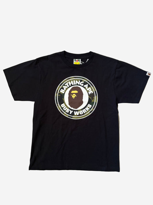 A Bathing Ape Green Camo Busy Works (Str. M)