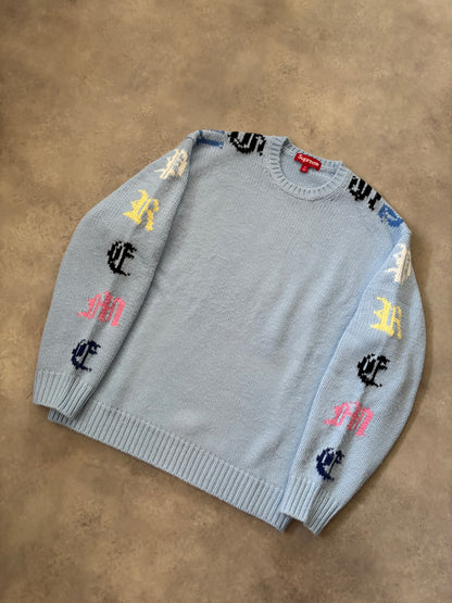 Supreme Old English Sleeves Sweater (Str. M)